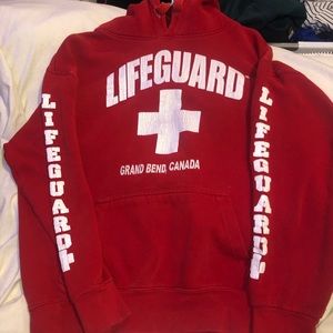 Certified lifeguard sweater
